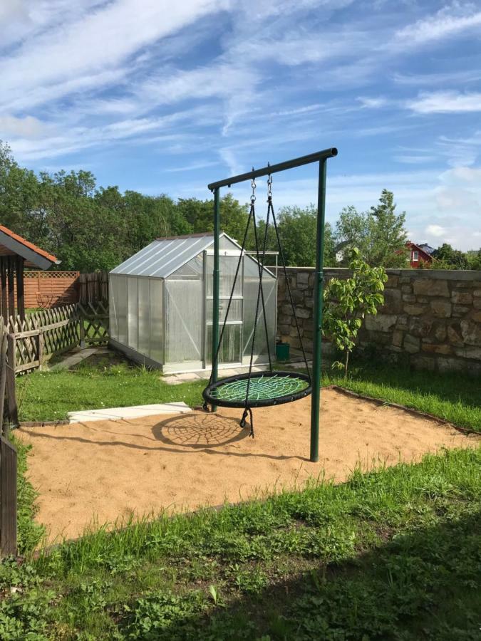 Ferienwohnung "Gruenes Tor" Bei Dresden Dohna Esterno foto